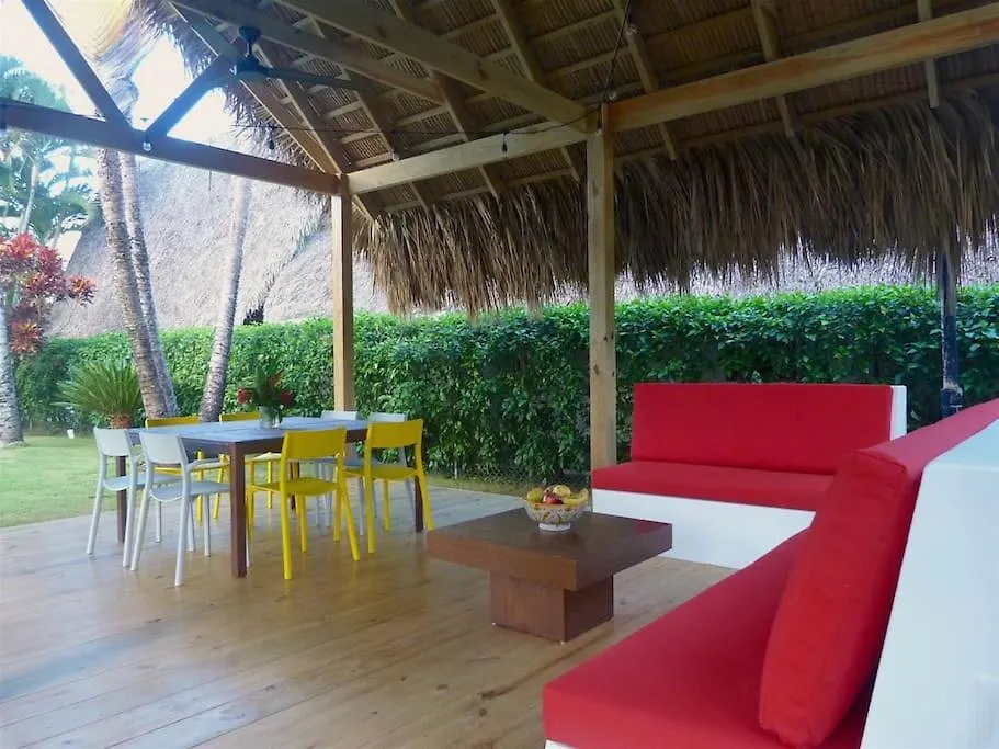קברטה Charming Ocean Front 3 Bd Villa הרפובליקה הדומיניקנית