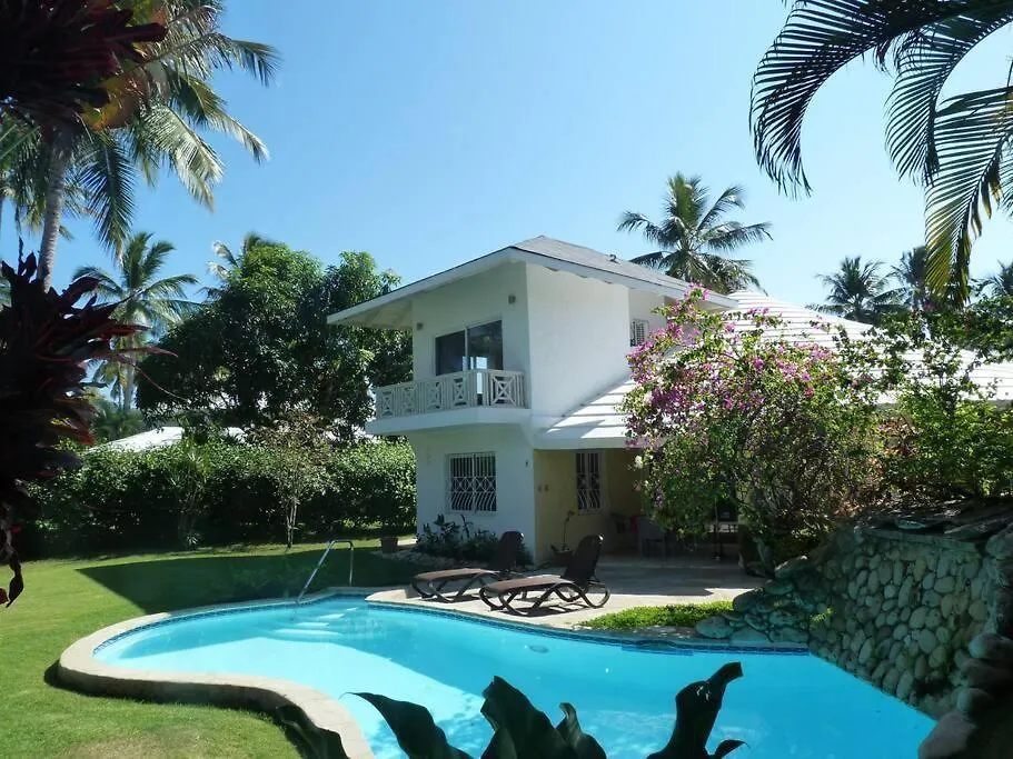 קברטה Charming Ocean Front 3 Bd Villa הרפובליקה הדומיניקנית
